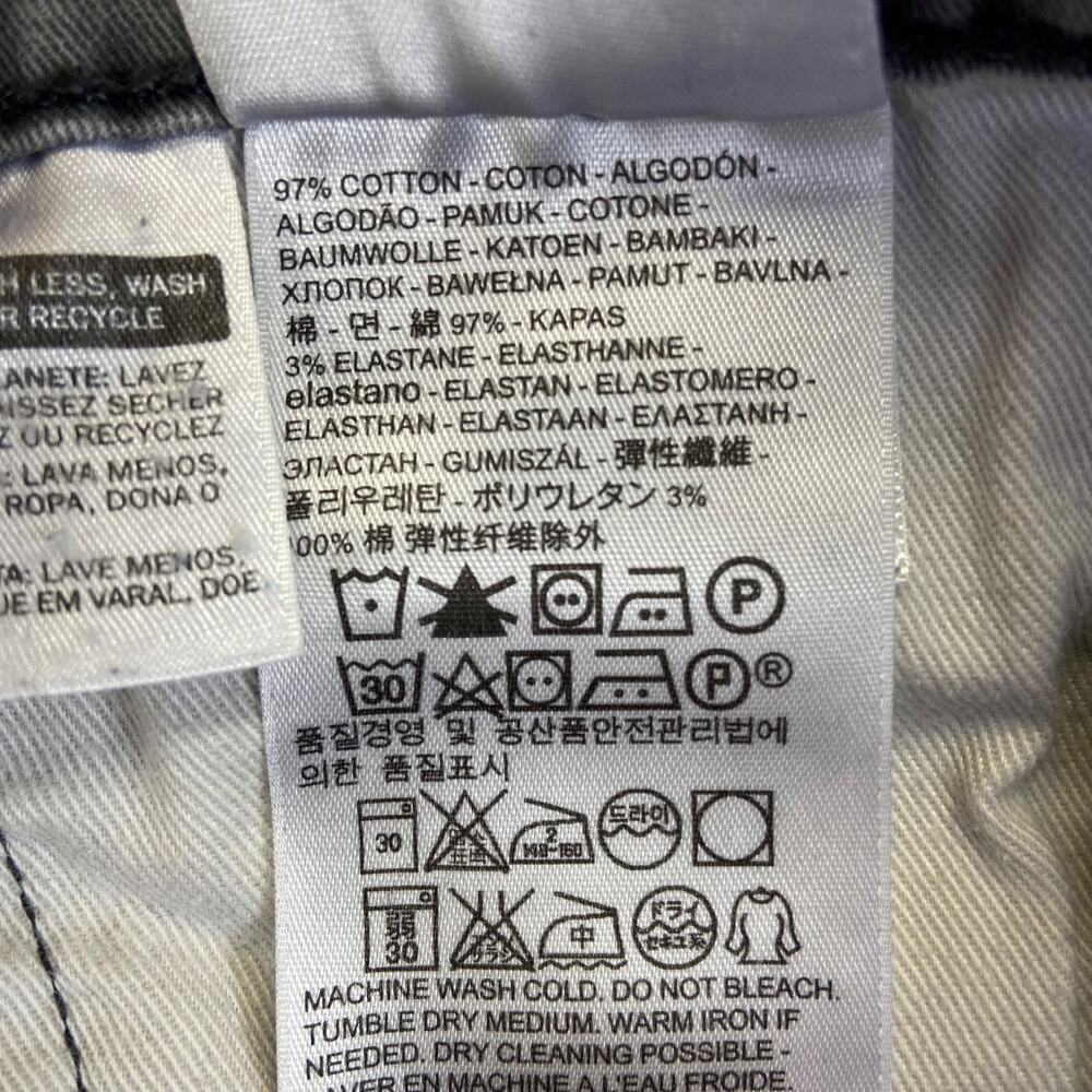 Levi's 511‎ Slim Jeans Men's 34x36 Gray Cotton Blend Casual - Picture 3 of 9